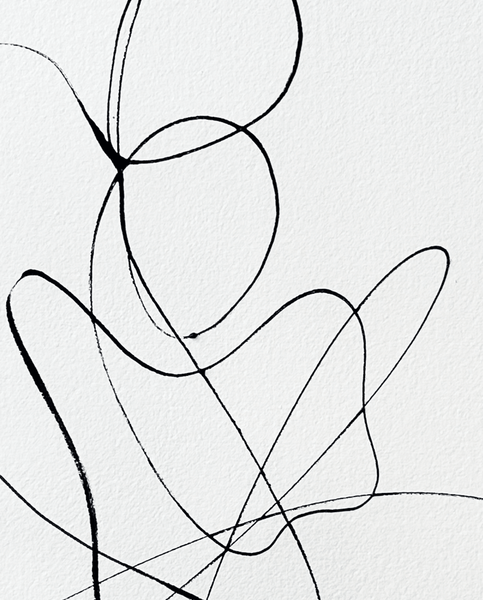 Lovers I One line I Medium