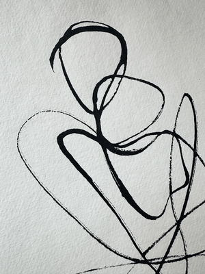 Lovers I One line I Medium