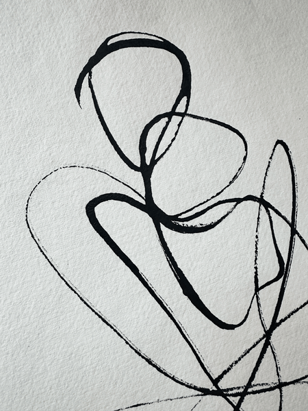 Lovers I One line I Medium