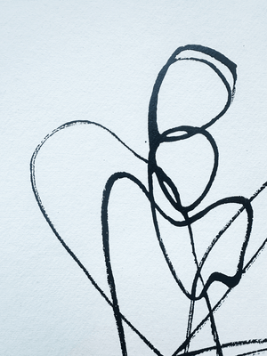 Lovers I One line I Medium