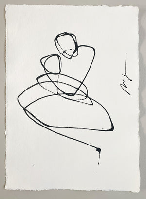 Motherhood I One line I unframed Regular price