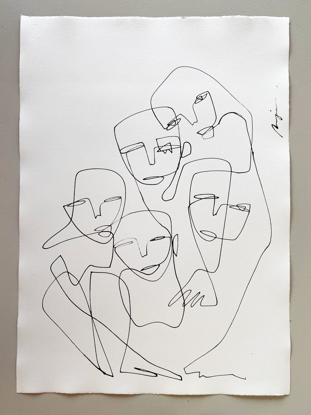 The Inseparable Five I One line I Medium