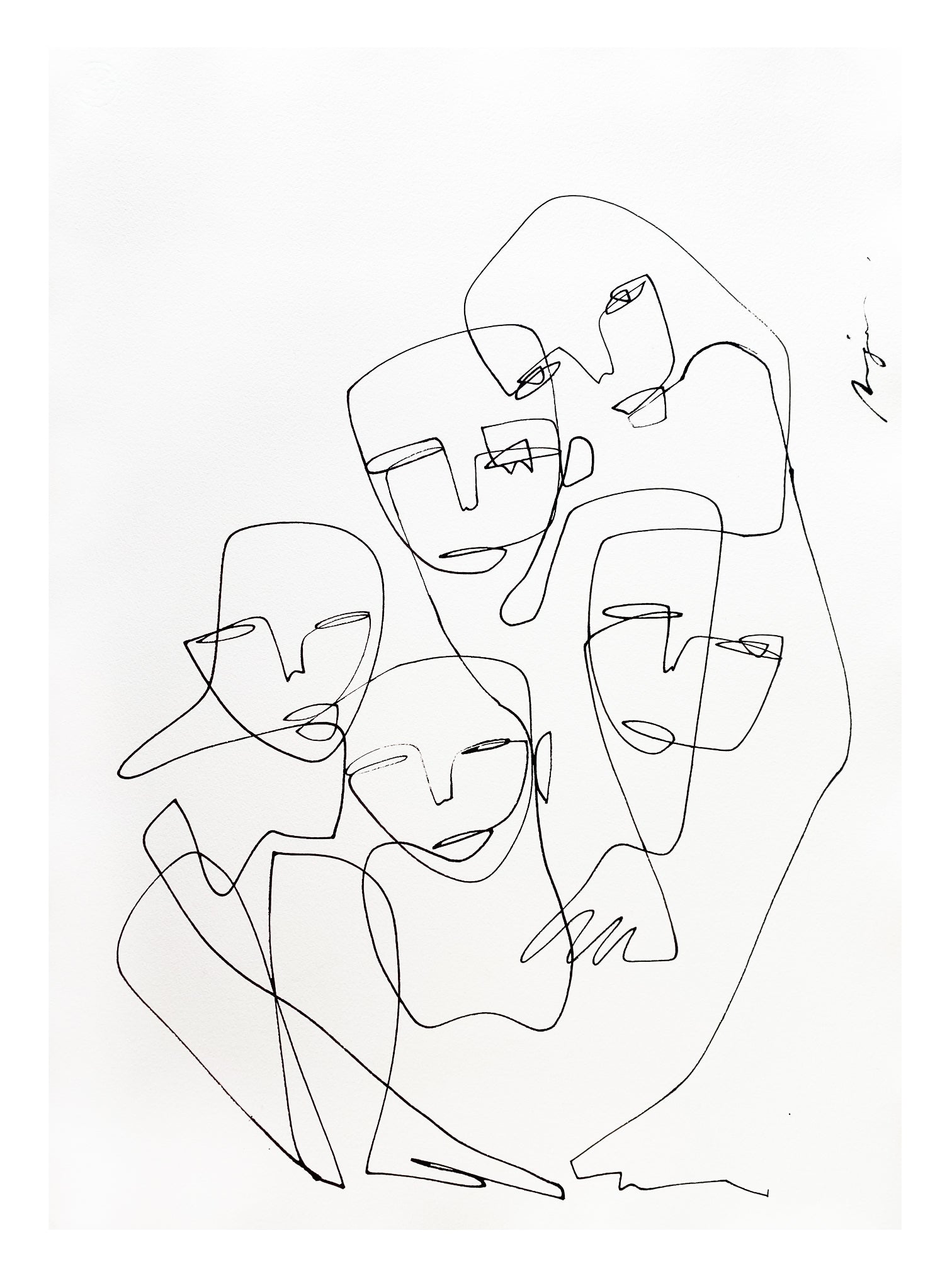 The Inseparable Five I One line I Medium